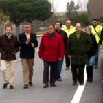 La Diputación de Huelva reforma la carretera más transitada de Bonares.