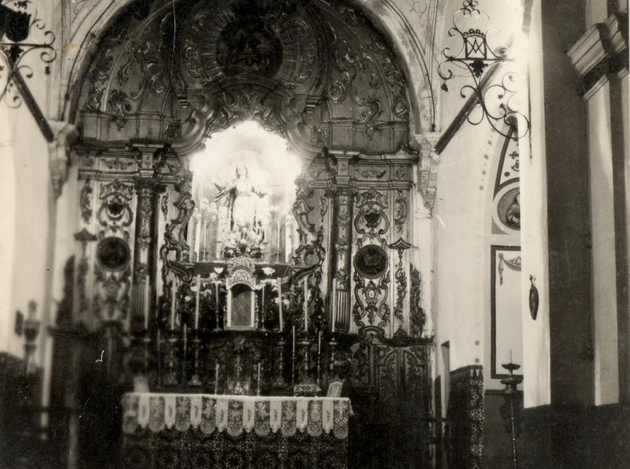 Iglesia de la Asunción, años 50.
