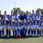 Partido de fútbol femenino internacional en Bonares.