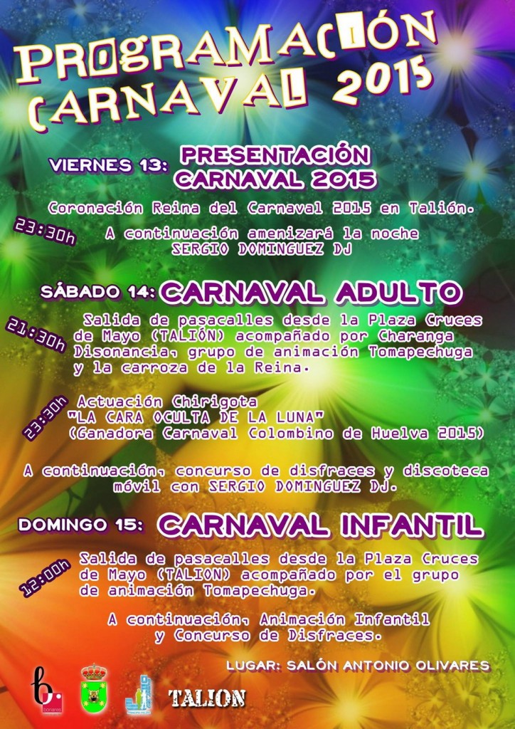 programación carnaval