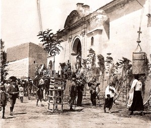 Corpus Bonares principios de siglo XX.