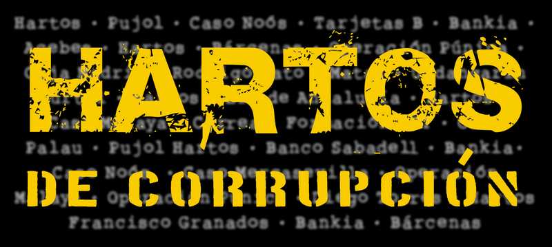 corrupción hartos