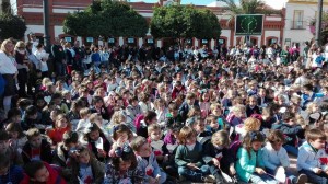 Día de la Paz y la no Violencia celebrada en Bonares