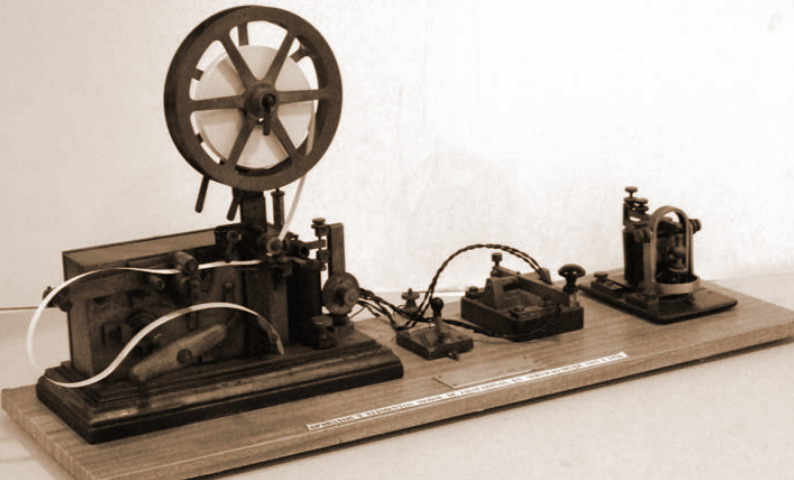 estación telegráfica 1918