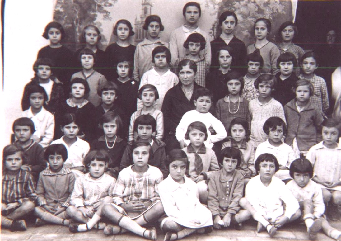 escuela de Bonares 1921