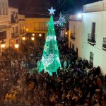 La Navidad llega a Bonares con el encendido del alumbrado.
