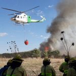 Controlado un incendio forestal en el paraje Río Tinto de Bonares