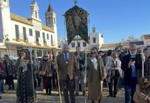 Día de Convivencia y Peregrinación de Bonares en el Rocío.